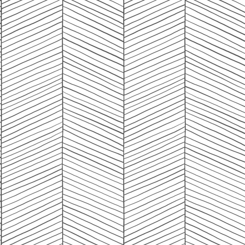 Papel tapiz Papel tapiz chevron blanco y negro 154-139106 - Decora Pro