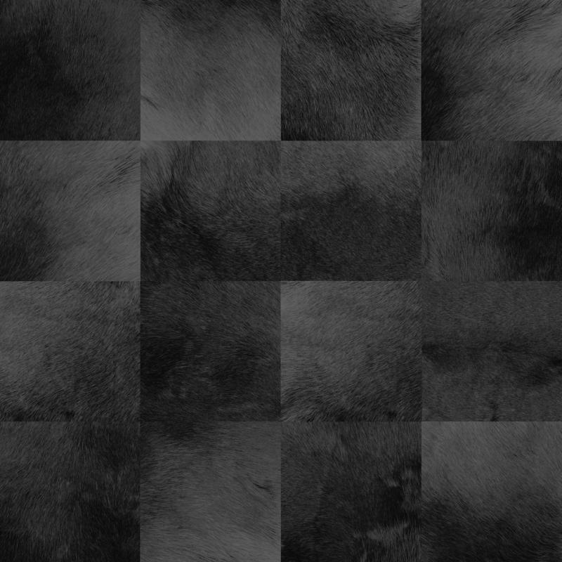 Papel tapiz Papel tapiz piel de animal negro - Decora Pro