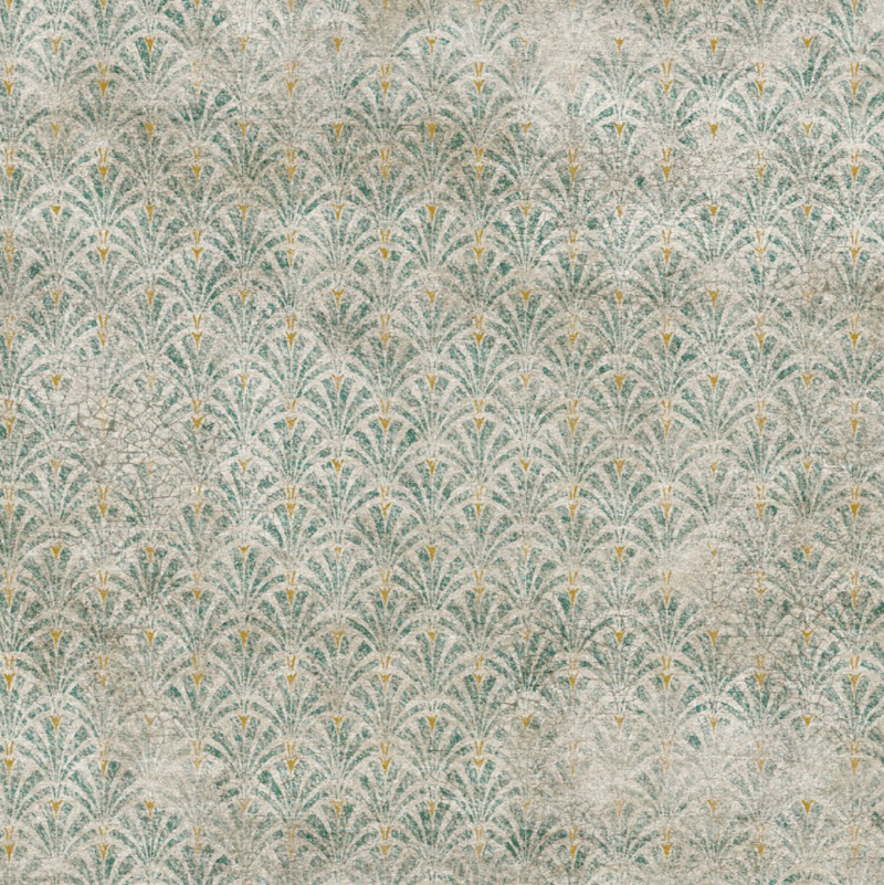 Papel tapiz Papel Tapiz Plant Pattern Verde - Decora Pro