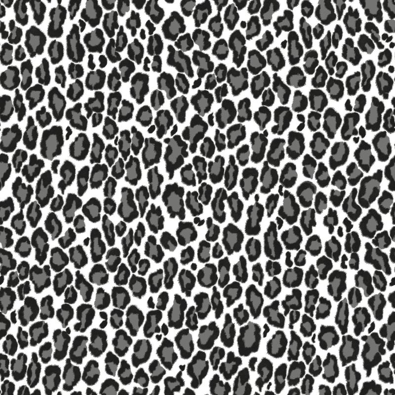 Papel tapiz Papel tapiz leopardo blanco y negro - Decora Pro