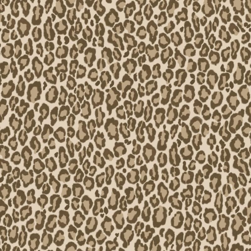 Papel tapiz piel de leopardo marrón