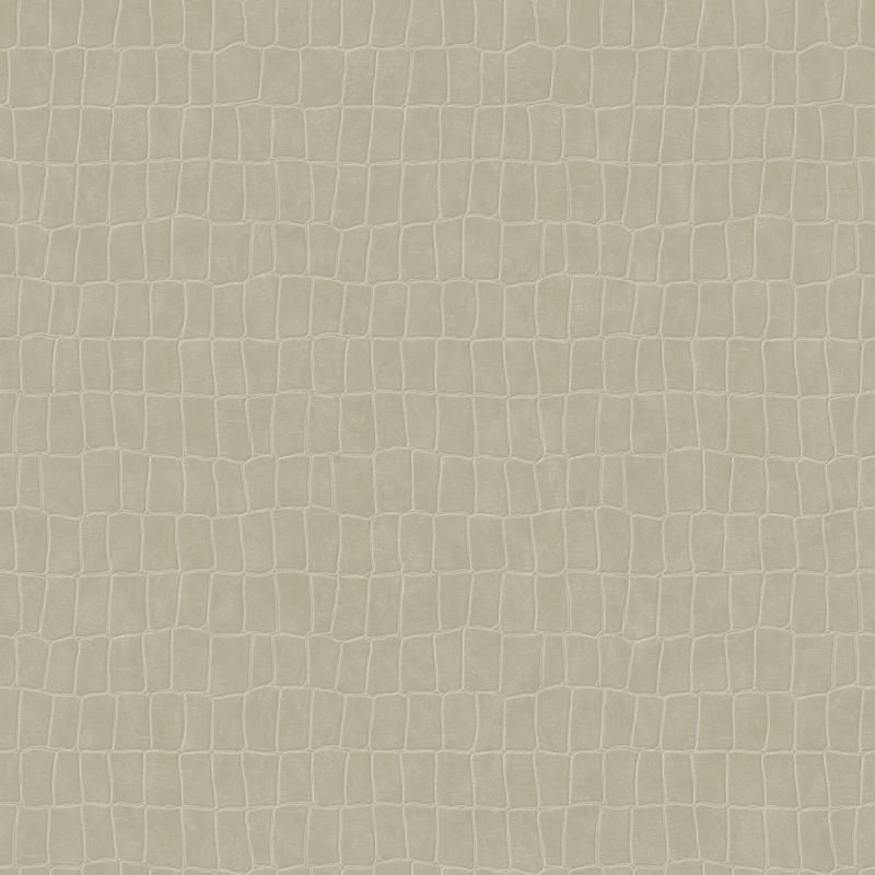 Papel tapiz piel de cocodrilo beige
