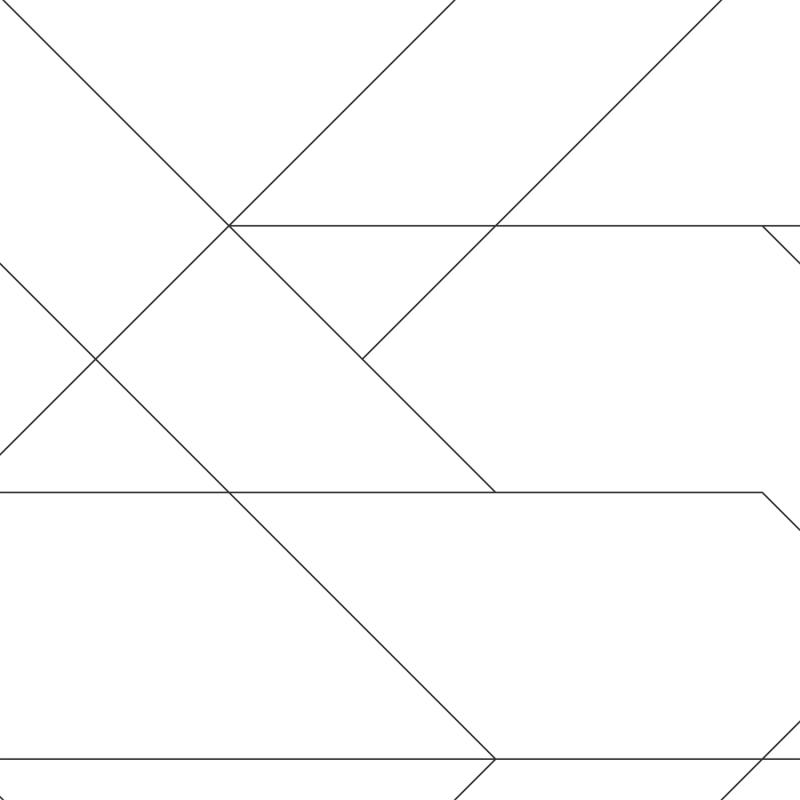 Papel tapiz Papel tapiz líneas gráficas blanco y negro - Decora Pro