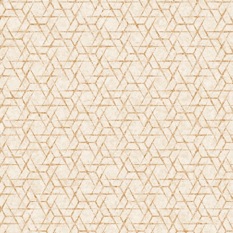 Papel tapiz Papel Tapiz Cubic Gold - Decora Pro