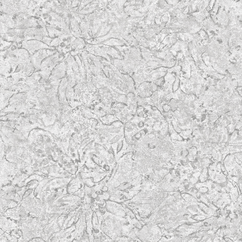 Papel tapiz Papel Tapiz Flower Marks Gray - Decora Pro