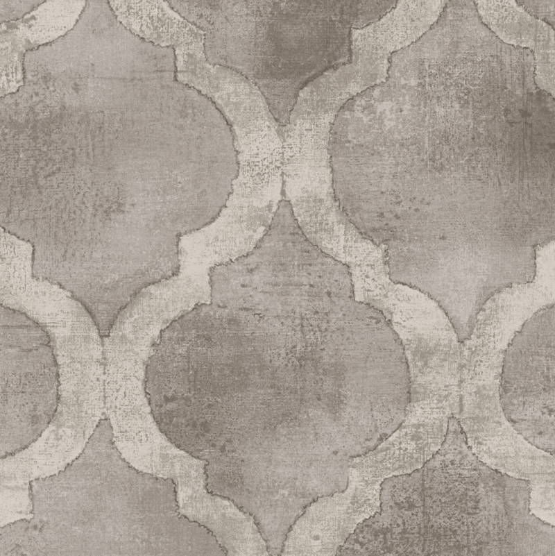 Papel tapiz Papel Tapiz Rhomb Gris - Decora Pro