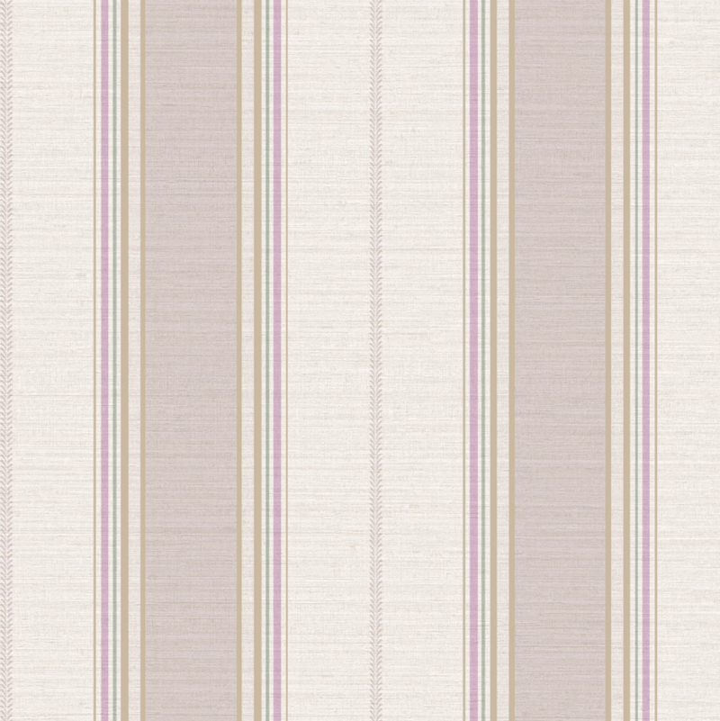 Papel tapiz Papel Tapiz Stylized Lines Capuchino Violet - Decora Pro