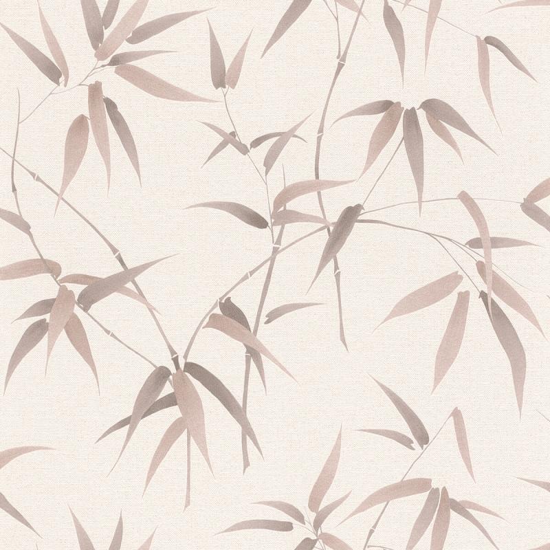 Papel tapiz Papel Tapiz Emil & Hugo Colección Sakura BAMBOO COTTON WHITE-POWDER 291390 - Decora Pro