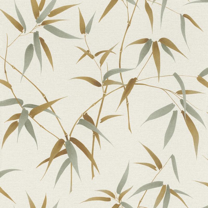 Papel tapiz Papel Tapiz Emil & Hugo Colección Sakura BAMBOO EGG SHELL-COGNAC 291406 - Decora Pro