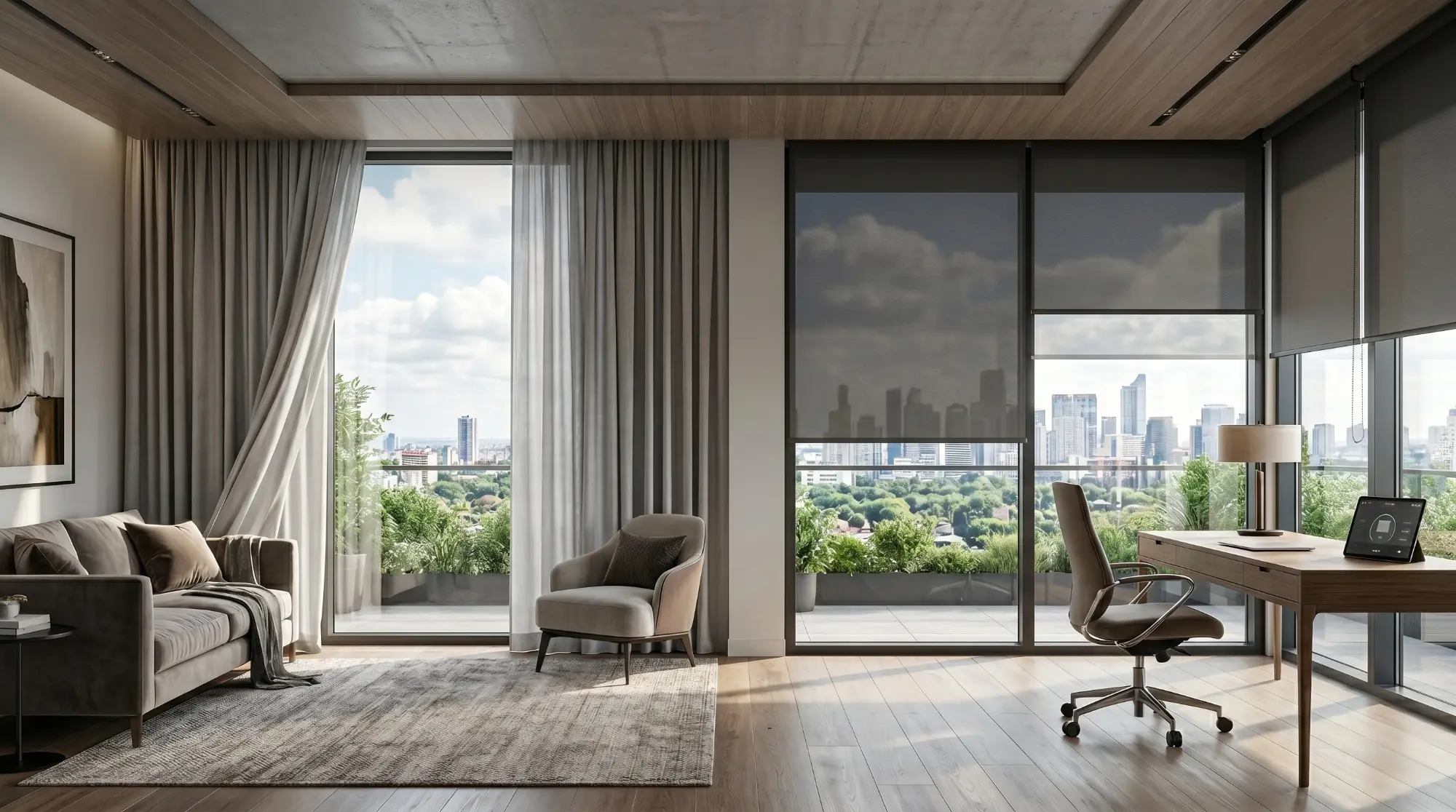 Cortinas vs. Persianas: La Guía Definitiva para ventanas premium